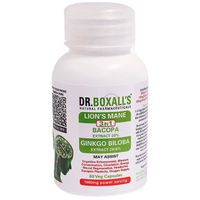 Dr. Boxalls Lions Mane, Bacopa & Ginkgo Biloba 60's